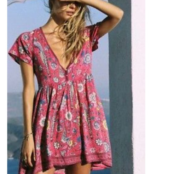 💕Boho Gypsy Lovebird Dress - Picture 8 of 9